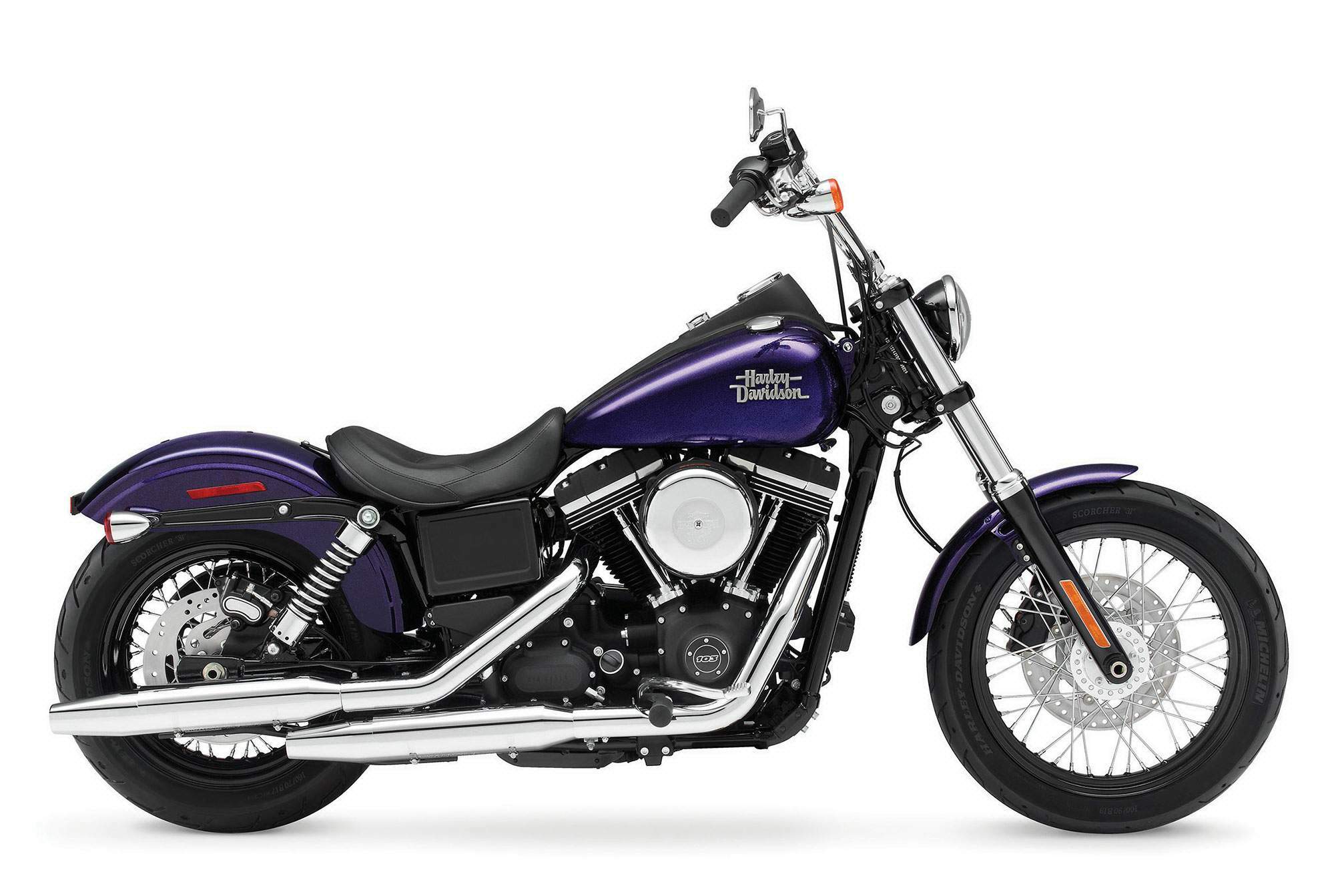Мотоцикл Harley Davidson FXDB Dyna Street Bob 2014 фото