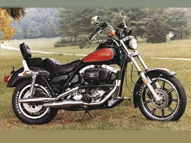 Мотоцикл Harley Davidson FXR 1340 Super Glide 1986 фото