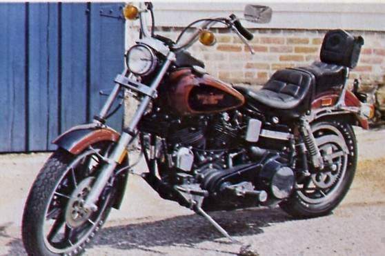 Фотография мотоцикла Harley Davidson FXS 1340 Low Rider 1980
