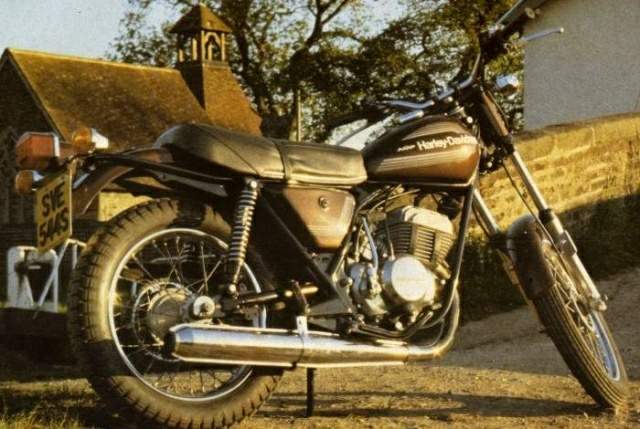 Мотоцикл Harley Davidson SST 250 1976 фото