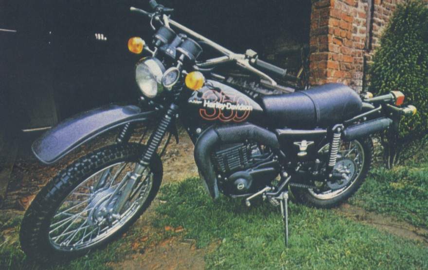 Мотоцикл Harley Davidson SST 350 1977
