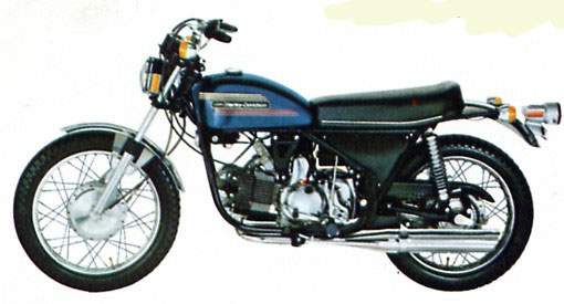 Мотоцикл Harley Davidson SX 250 1974