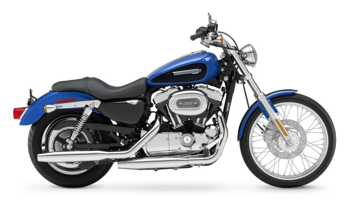 Мотоцикл Harley Davidson XL 1200C Sportster Custom 2008 фото
