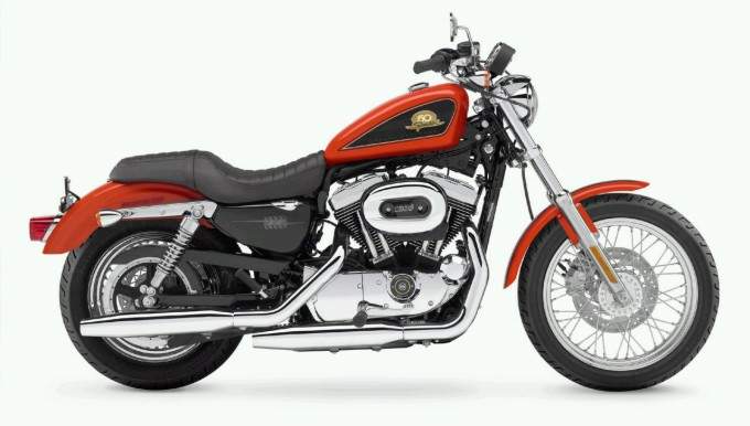 Мотоцикл Harley Davidson XL 1200C Sportster Custom 50th Anniversary 2007 фото
