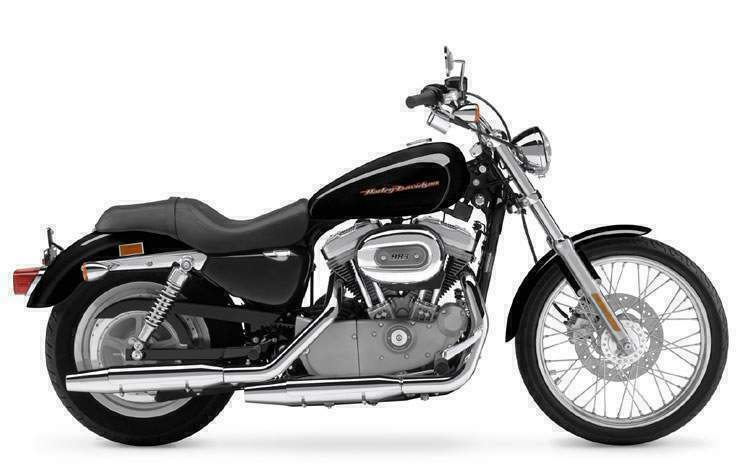 Фотография мотоцикла Harley Davidson XL 883C Sportster Custom 2004