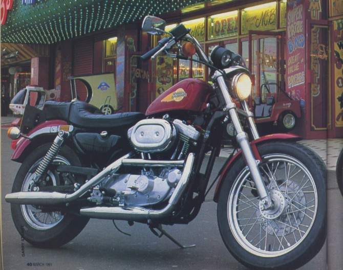 Фотография мотоцикла Harley Davidson XLH 1200 Sportster 1991