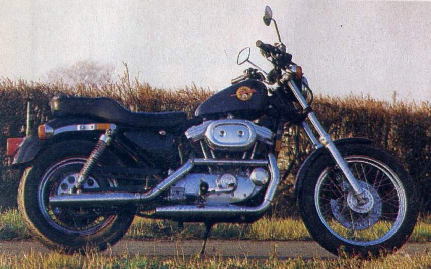 Фотография мотоцикла Harley Davidson XLH 883 Sportster 1991