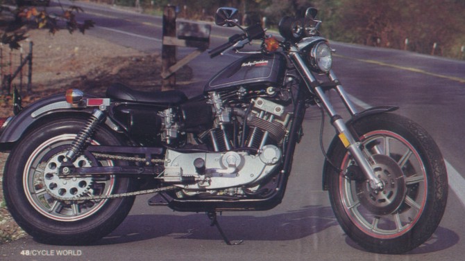 Мотоцикл Harley Davidson XR 1000 1983 фото