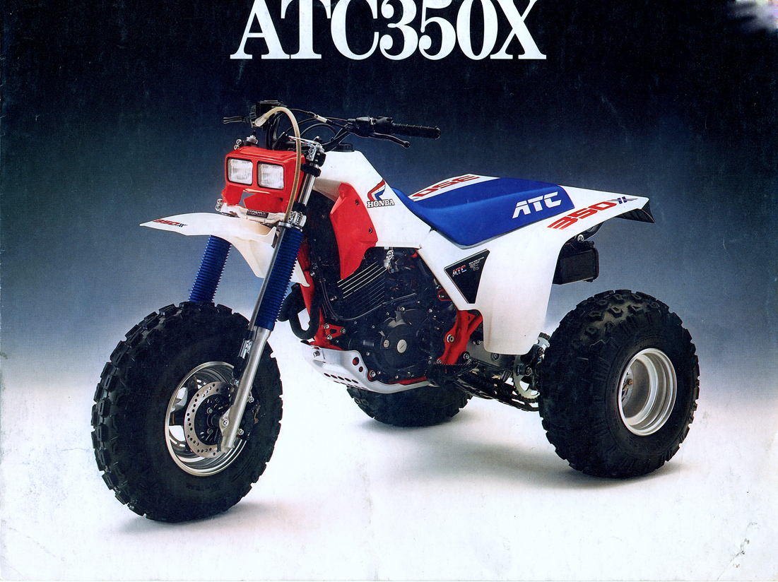 Мотоцикл Honda ATC 350 X 1986