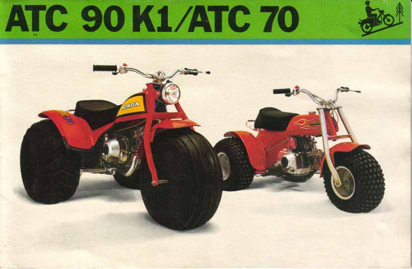 Мотоцикл Honda ATC 90 K1 1973