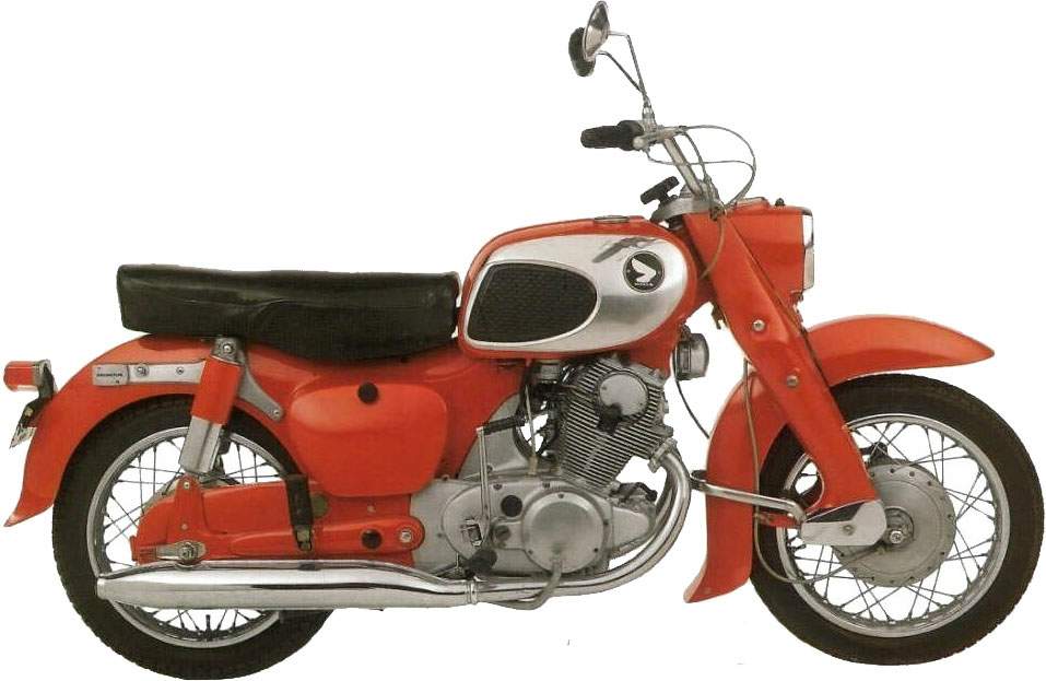 Мотоцикл Honda C 72 Dream 1963 фото