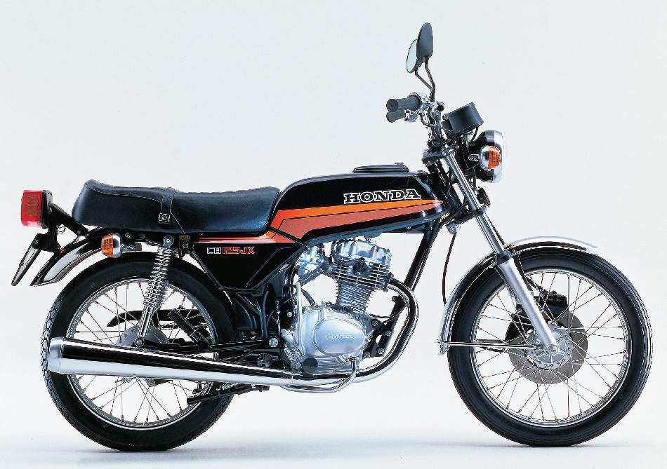 Мотоцикл Honda CB 125JX 1980 фото