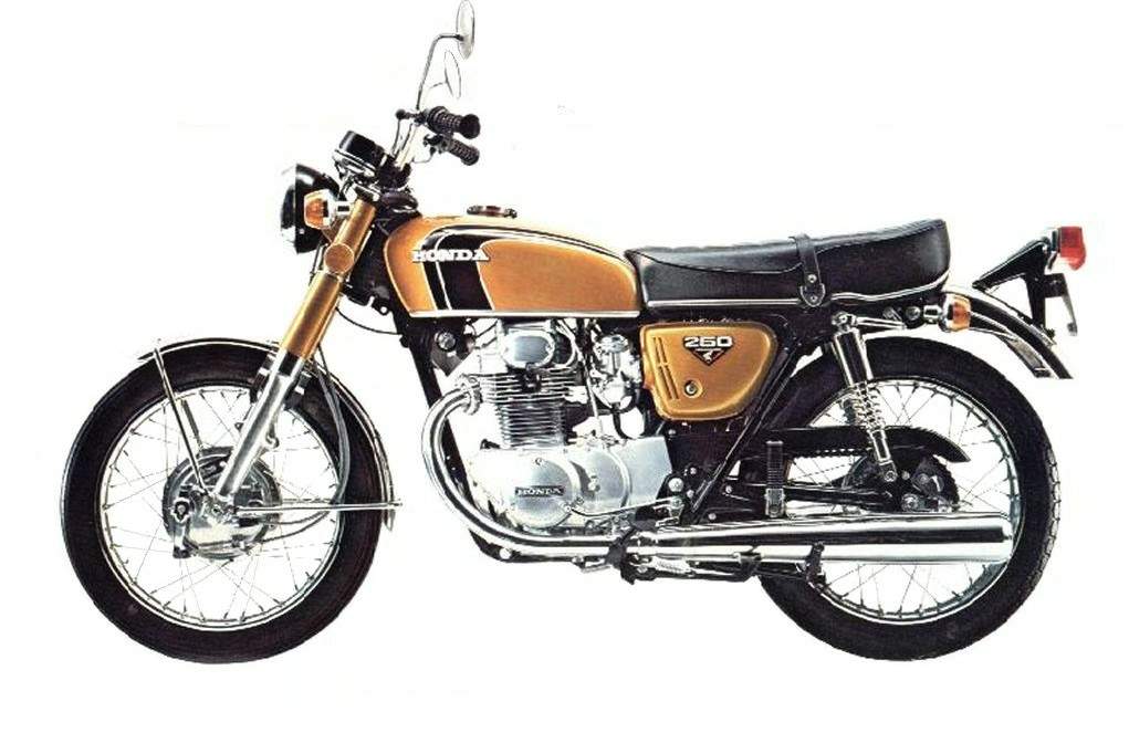 Мотоцикл Honda CB 250 1972 фото