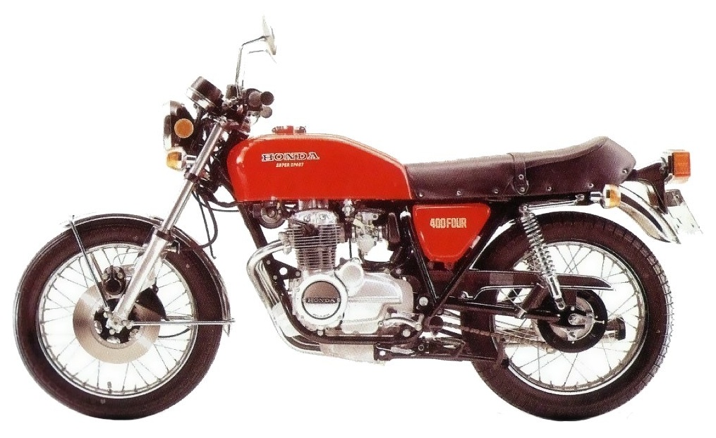 Мотоцикл Honda CB 400 F 1975
