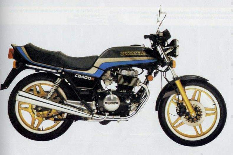 Мотоцикл Honda CB 400T III Hawk 1982 фото