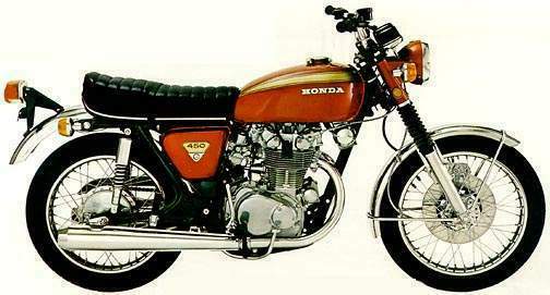 Мотоцикл Honda CB 450 1969 фото