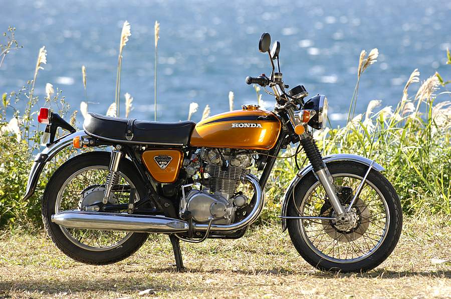 Мотоцикл Honda CB 450 1972 фото