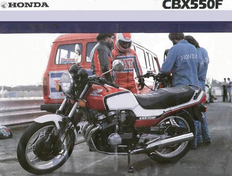 Мотоцикл Honda CBX 550F 1981 фото