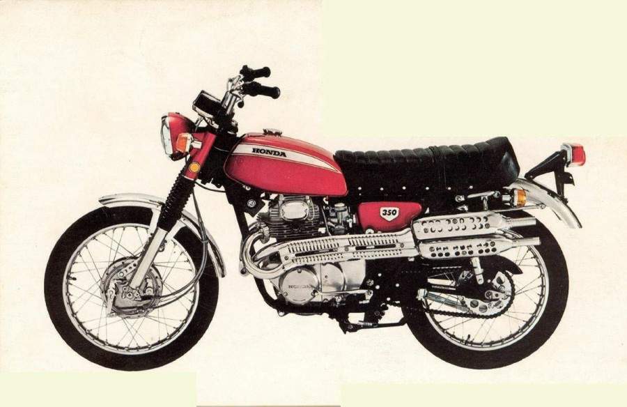Фотография мотоцикла Honda CL 350 1970