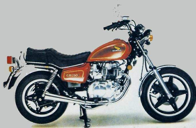Мотоцикл Honda CM 250T 1986 фото