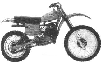 Мотоцикл Honda CR 125 R 1979