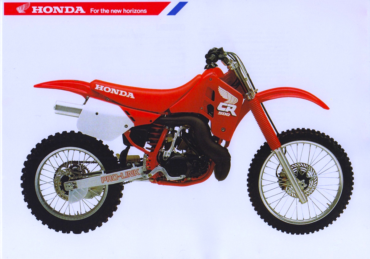 Мотоцикл Honda CR 500 R 1988