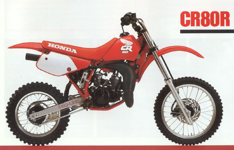 Мотоцикл Honda CR 80 R 1988