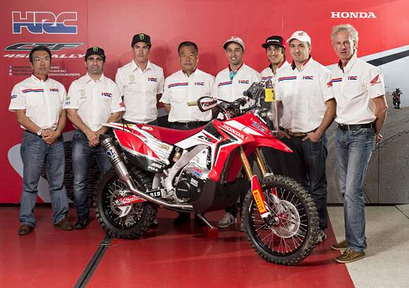 Мотоцикл Honda CRF 450 Rally 2014 фото