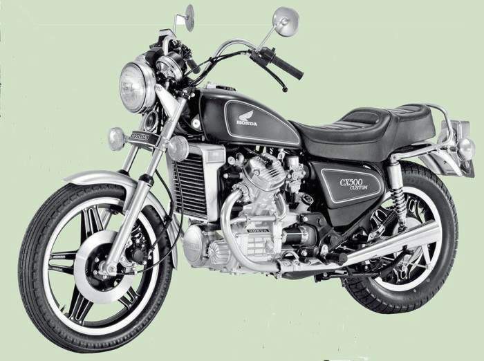 Мотоцикл Honda CX 500 Custom 1983