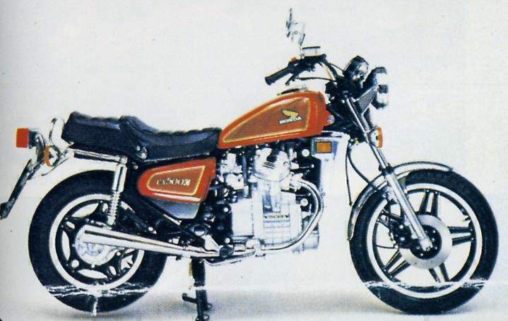 Мотоцикл Honda CX 500 Custom 1979 фото