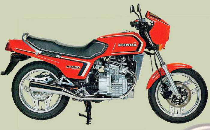 Мотоцикл Honda CX 500 Euro 1982 фото