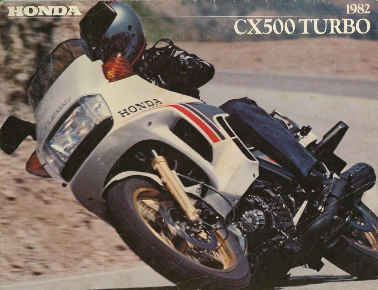 Мотоцикл Honda CX 500TC Turbo 1982 фото