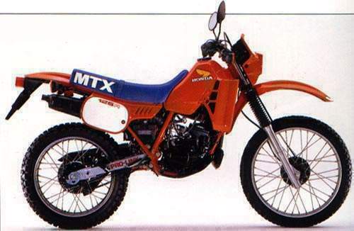 Мотоцикл Honda MTX 125R  1982