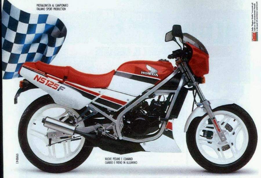 Мотоцикл Honda NS 125F 1987 фото