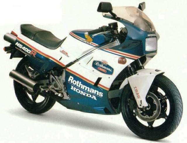 Мотоцикл Honda NS 400R Rothmans Replica 1986