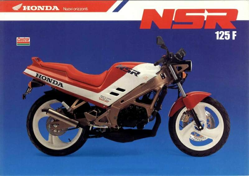 Мотоцикл Honda NSR 125F 1989 фото