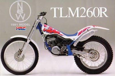 Мотоцикл Honda TLM 260 R 1991