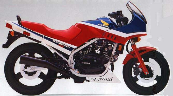 Мотоцикл Honda VF 500F Interceptor 1984 фото