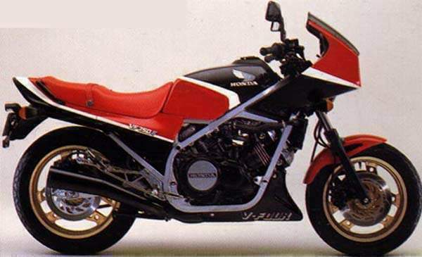 Мотоцикл Honda VF 750F Interceptor 1984 фото