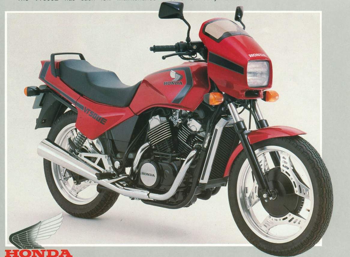 Мотоцикл Honda VT 500E 1986 фото