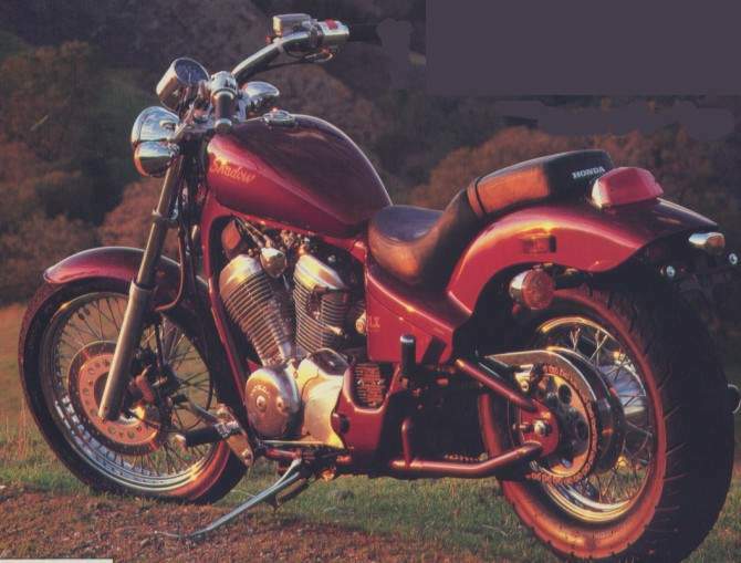 Фотография мотоцикла Honda VT 600C Shadow 1991