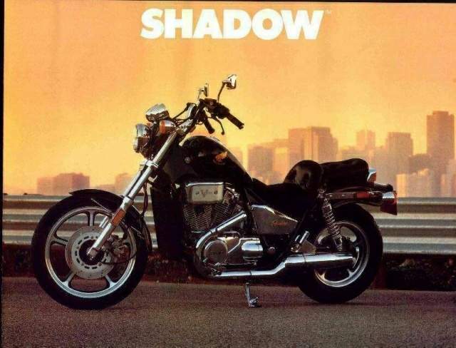Мотоцикл Honda VT 700C Shadow 1985