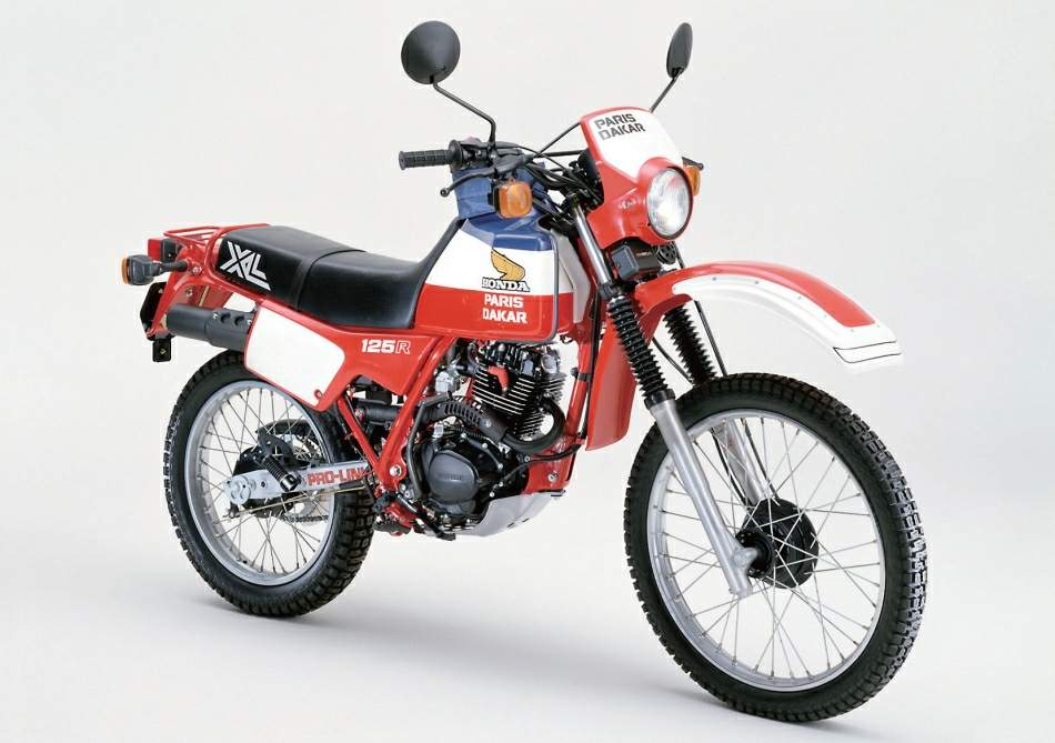 Мотоцикл Honda XL 125R Paris Dakar Limited Edition 1983 фото