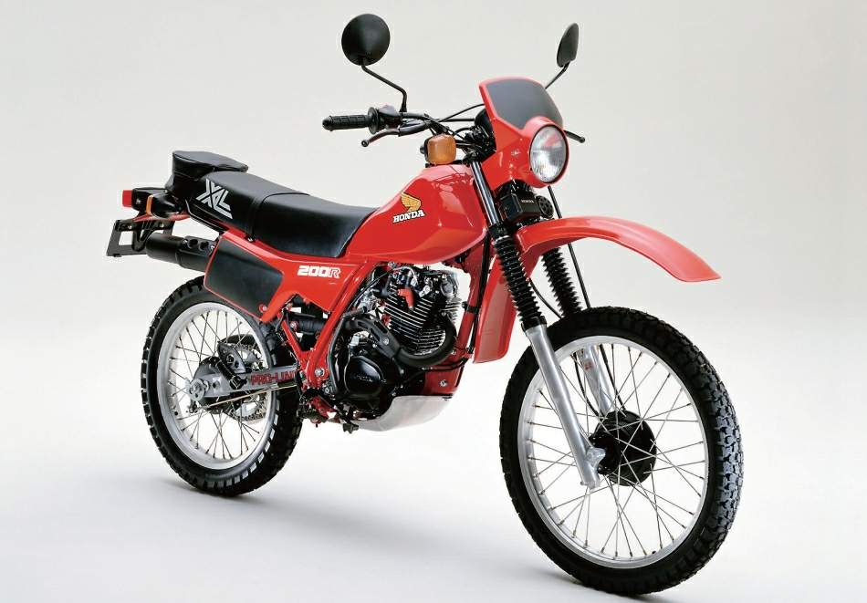 Мотоцикл Honda XL 200R 1979 фото
