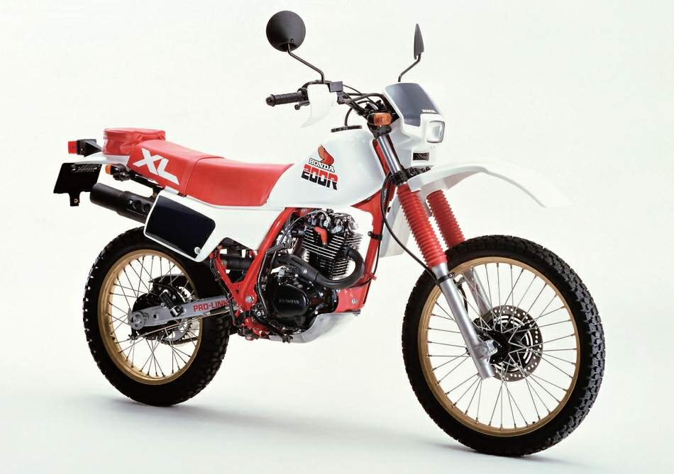 Мотоцикл Honda XL 200R 1984 фото