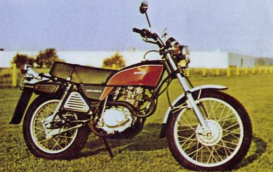 Фотография мотоцикла Honda XL 250 1976