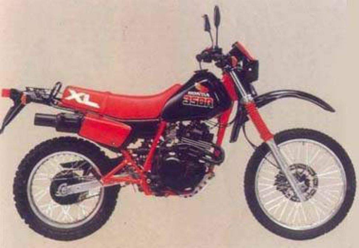 Мотоцикл Honda XL 350R 1986