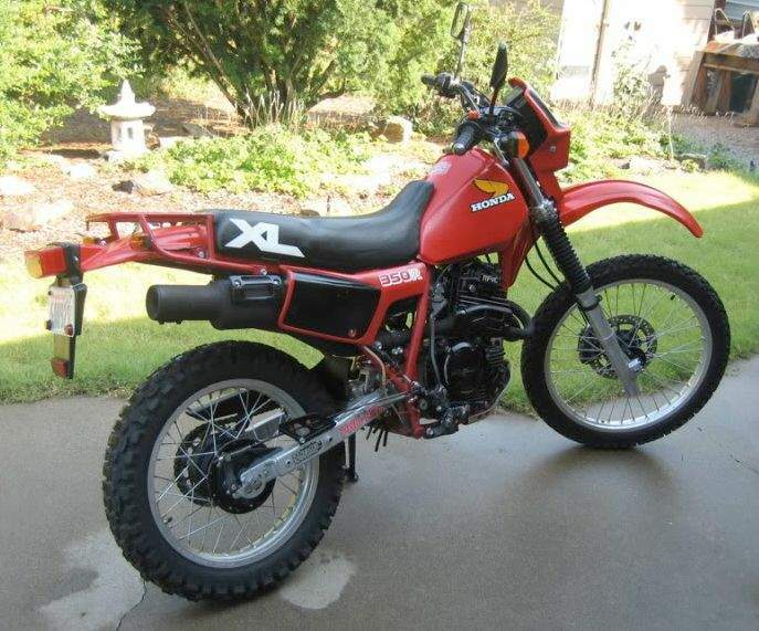 Мотоцикл Honda XL 350R 1984 фото