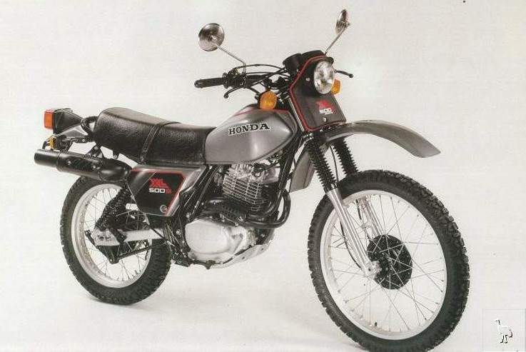 Мотоцикл Honda XL 500S 1981