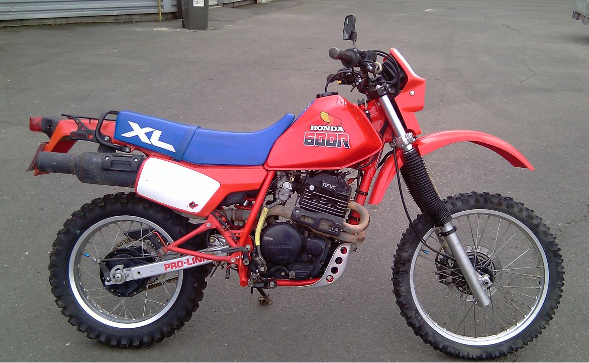 Мотоцикл Honda XL 600R 1986